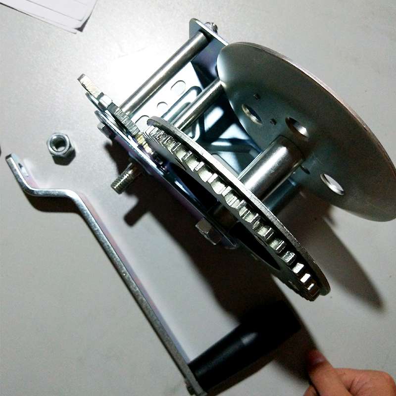 手摇手动绞盘手摇绞盘手摇卷扬机紧线器葫芦微型起重绞车