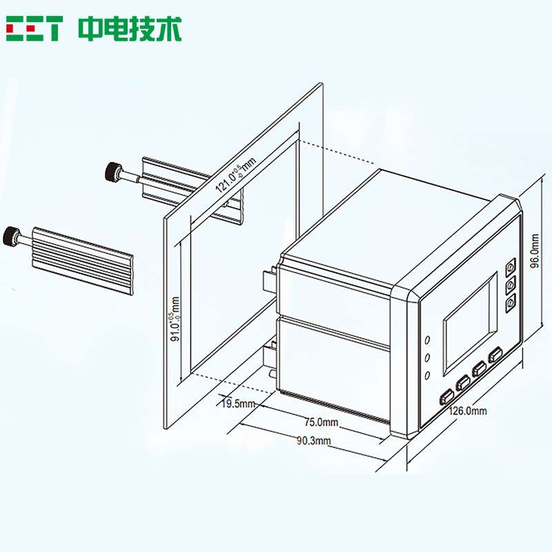 中电iRelay50-G光伏防孤岛保护装置 光伏发电/储能系统/微电网