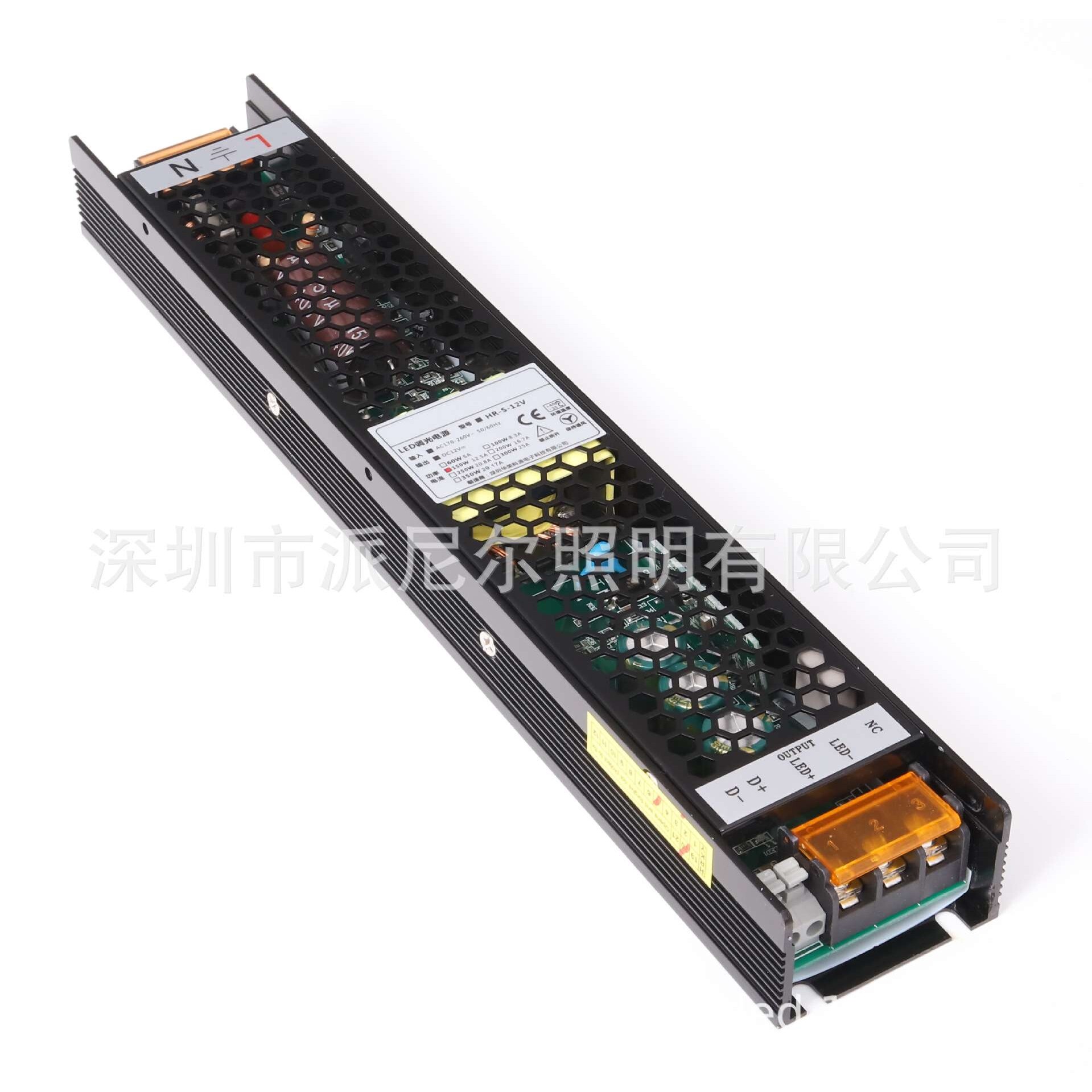 300W12V24VDALI CV双色温调光调色电源 DT8 LED三色调光调色驱动