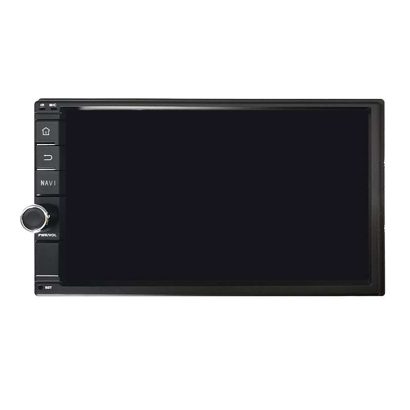 七寸通用机单边按键带旋钮大屏车载安卓导航CarPlay一体显示器