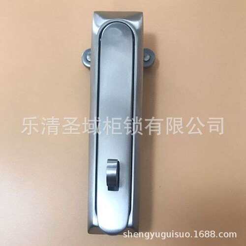 MS834-G不锈钢平面锁 304不锈钢户外机箱机柜门锁 不锈钢电柜挂锁