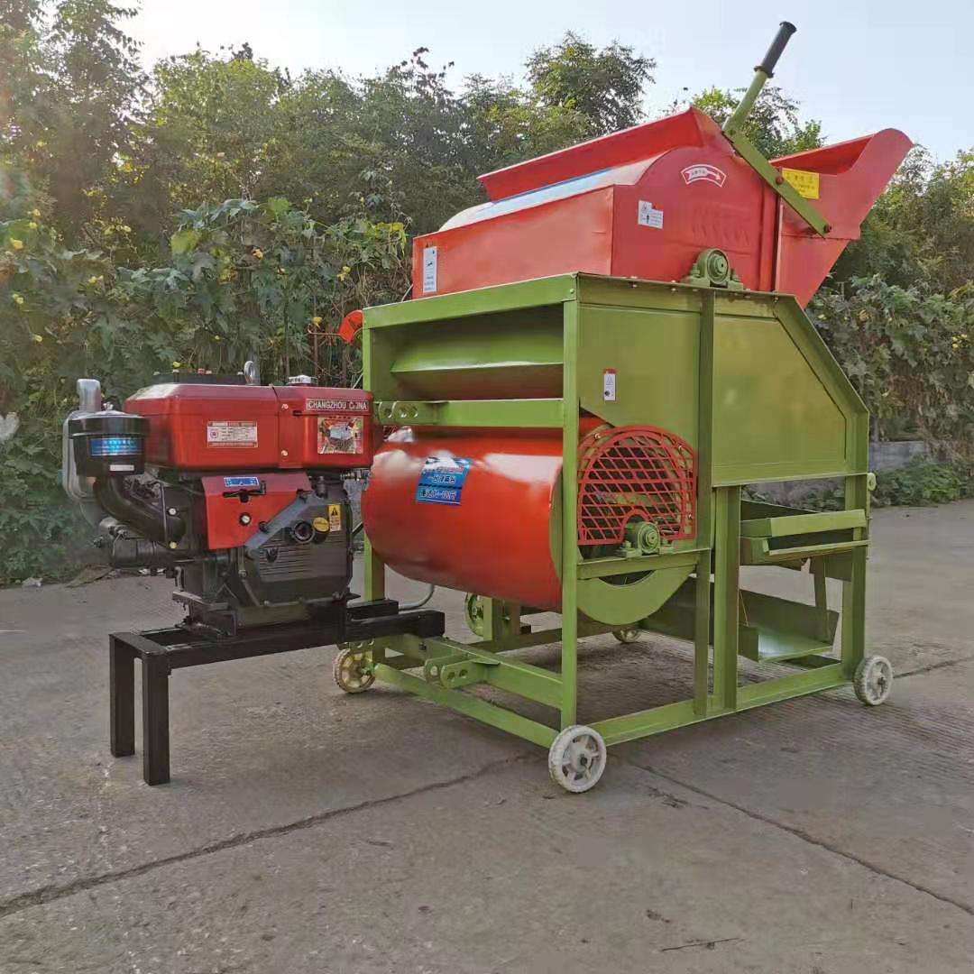 非洲家用花生摘果机农用鲜花生摘果机花生收获机