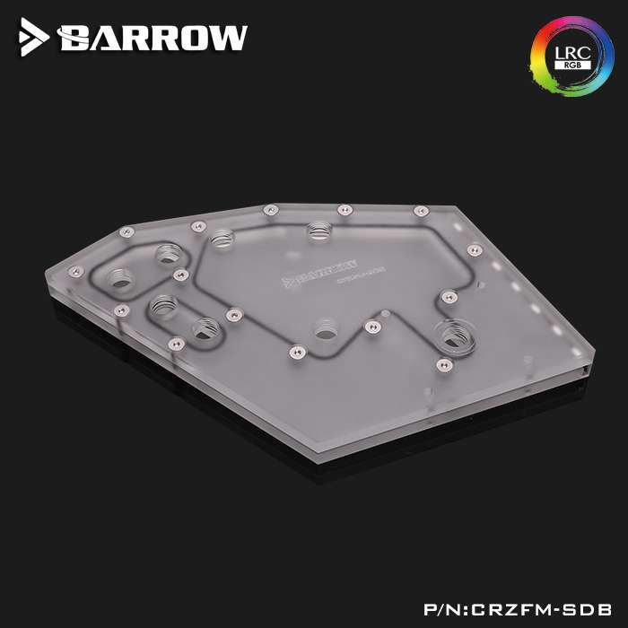 Barrow 骨伽小征服者mini机箱专用水道板 水路板 导流板CRZFM-SDB
