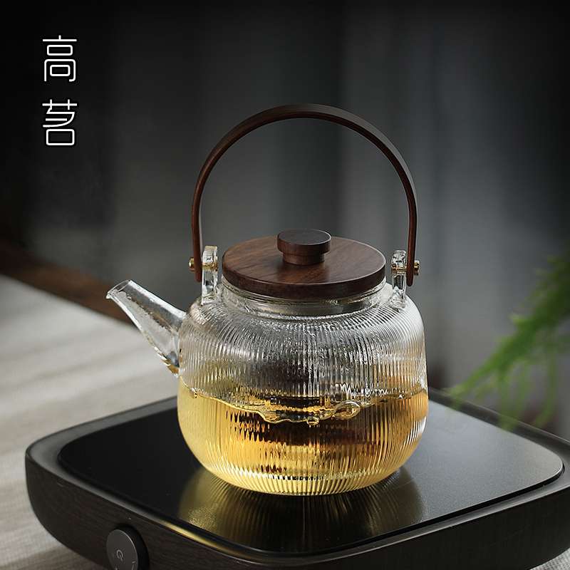 A5L玻璃煮茶壶电陶炉泡茶蒸煮老白茶围炉煮茶器茶炉烧水壶耐