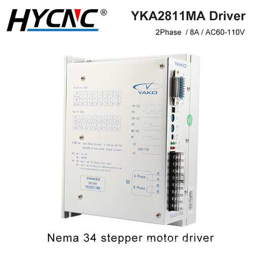 雕刻机步进电机跨境货源驱动2811研控两相YKA2811MA步进驱动引擎