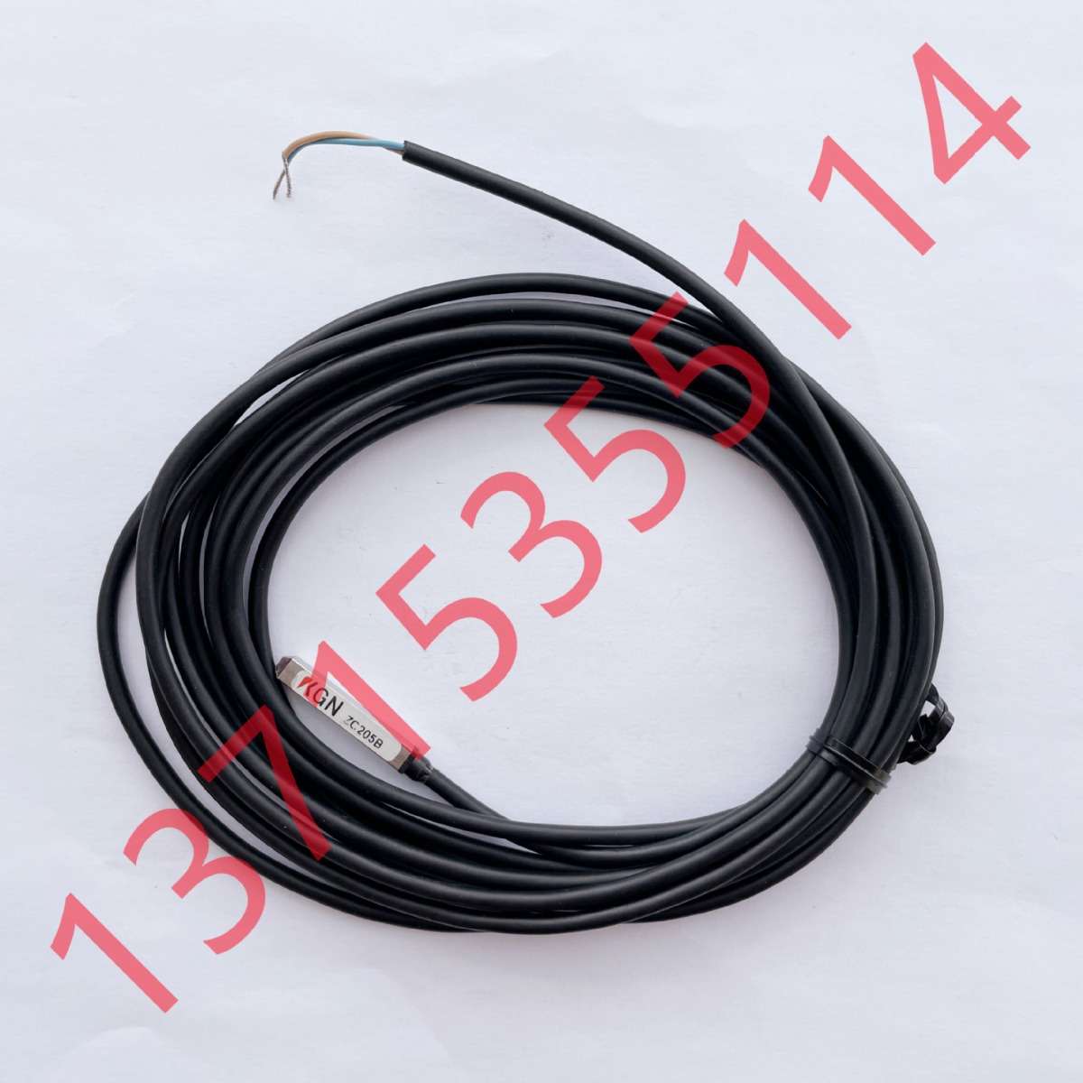 KGN气缸磁性开关感应器线 ZC205B ZC205A ZC205
