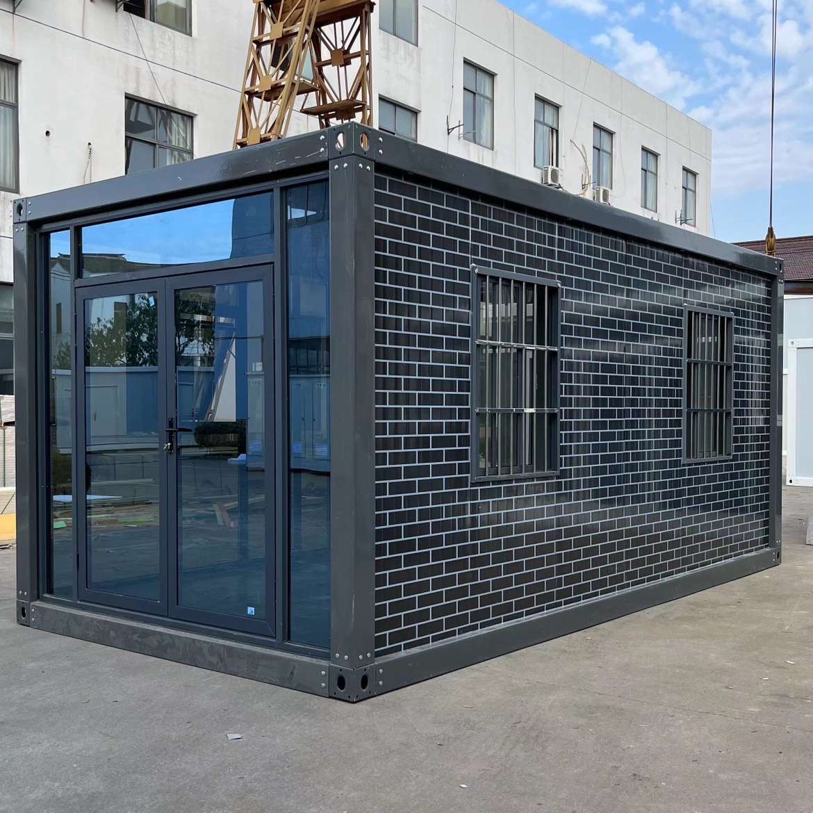 集装箱移动房活动房集装箱板房带装修工地夹芯板快拼住人活动板房