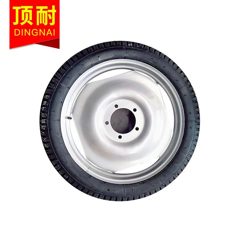 26寸375-19顶耐橡胶充气轮胎 马车轮炮车轮工地推车轮平板车轮子