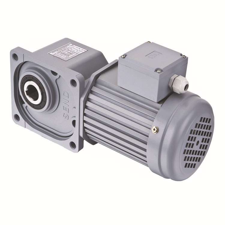 山藤直交轴齿轮电机25W~750W 智能立体车库 GTR款H系列双轴减速机