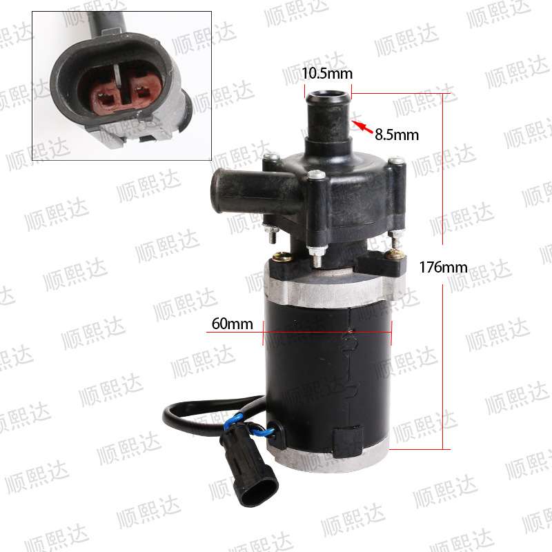 12V有刷水泵驻车发动机预热器加热器水暖液体燃油维修配件