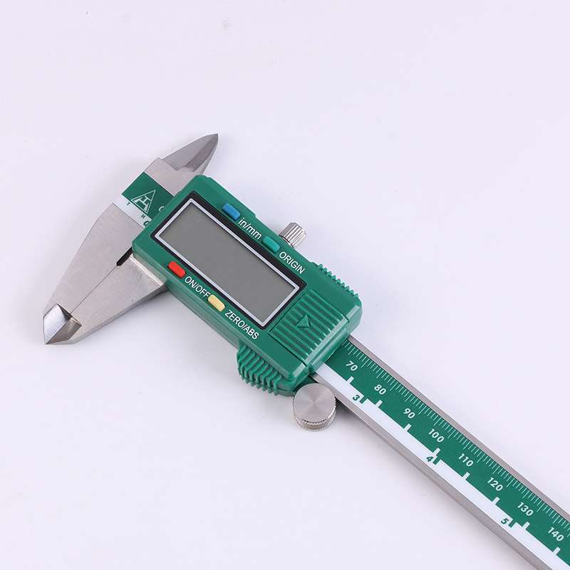 通和ABS数显游标卡尺0-150/200/300mm绿色工业精密测量卡尺