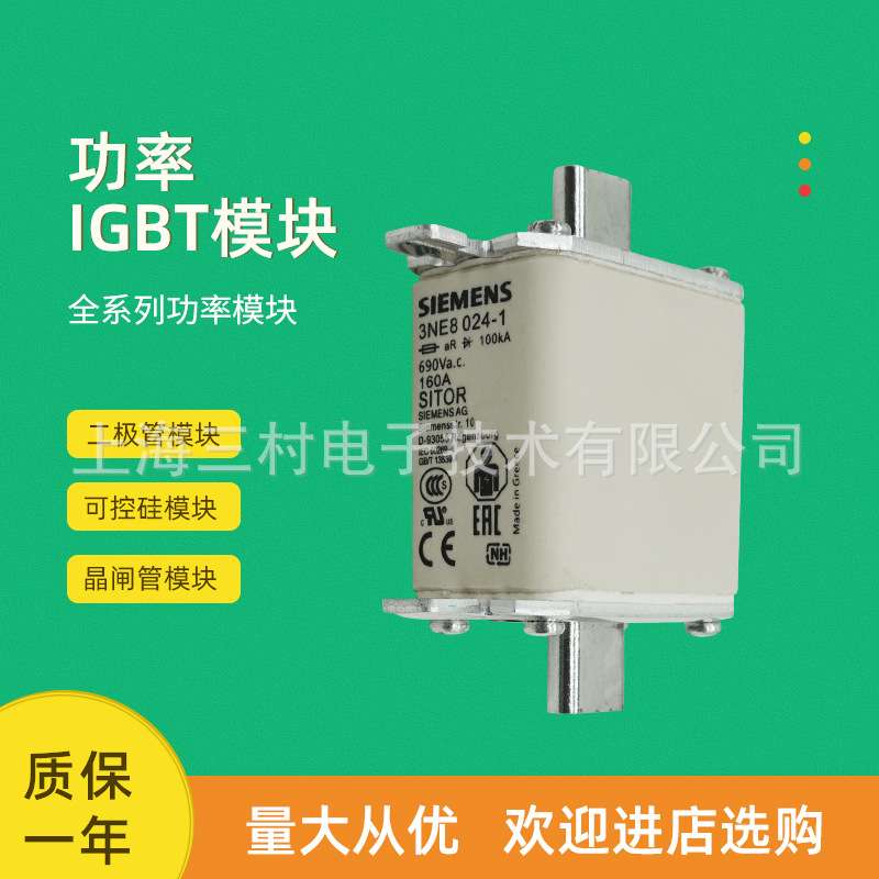 熔断器3NE8017-1 3NE8018-1 1020-2 1021-2 1022-2 1820-0 1224-2
