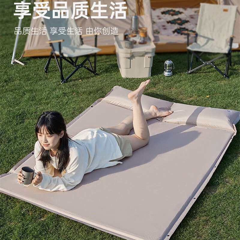 自动充气床垫户外露营野餐垫气垫床便携式打地铺防潮垫露营装备