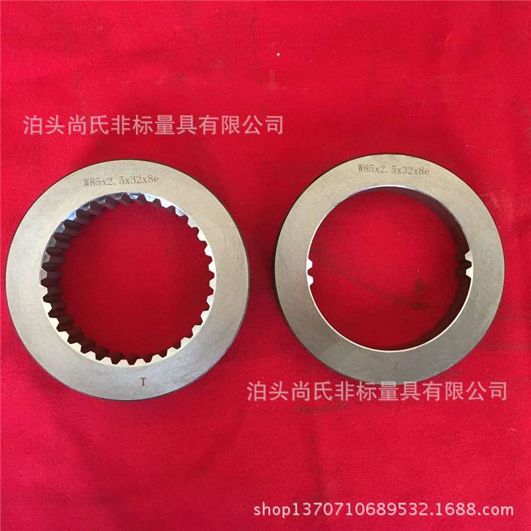 厂家供应渐开线花键量规矩形花键环规矩形花键塞规型号全价格优惠