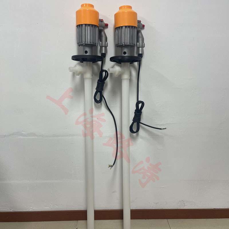 供应HD-EX2-V+PVDF-700HP手提式插桶泵/化工电动油抽/防爆油桶泵