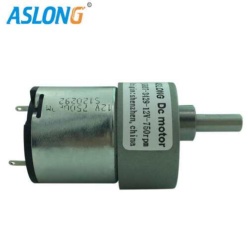 ASLONG JGB37-3429直流减速电机 马达 智能机器人专用马达