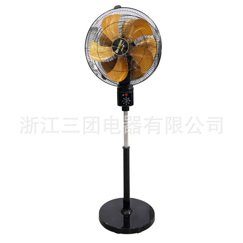 双头360度旋转电风扇抗腐蚀工业仓库摇头扇加大扇叶全铜电机