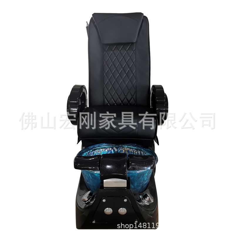 美甲沐足沙发美睫纹绣纹眉美脚美足躺椅按摩电动足疗足浴沙发床