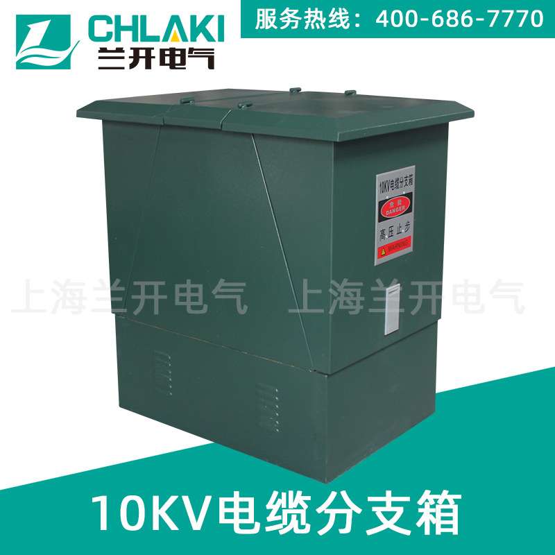 12KV高压电缆分支箱一进一出分线箱欧式不锈钢配电箱分接箱DFW-10