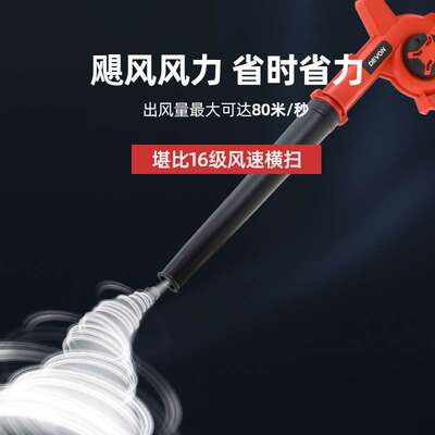 大有20V锂电无刷清灰吹灰吹风机大功率工业级施工专业除尘器4712