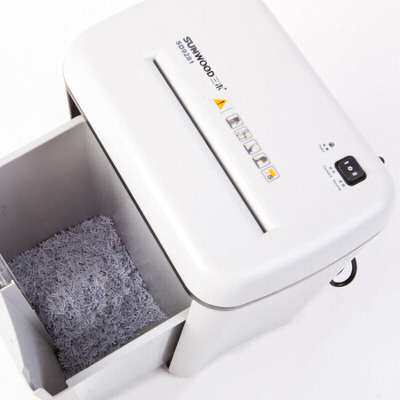三木（SUNWOOD）SD9281 办公商用家用碎纸机 五级保密 6张20分钟