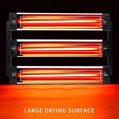 DATOUBOSS infrared paint curing lamp 红外线油漆固化灯 烤漆房