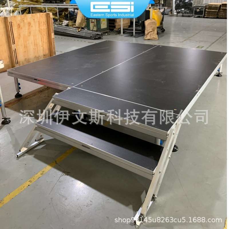 厂家直销婚礼/学校/演唱会活动提供铝合金方型快装可调节移动舞台