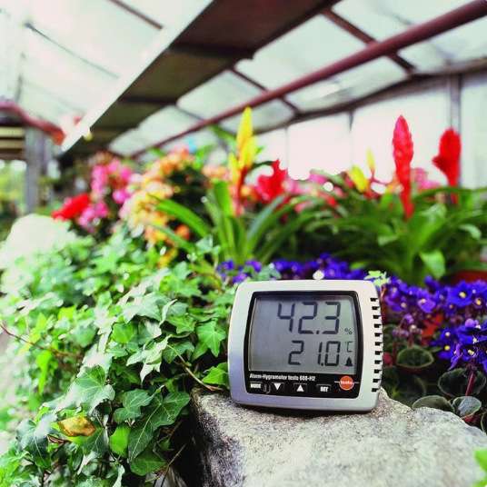 德图 testo608-H2带报警 数字高精度温湿度计 家用工业温湿度表