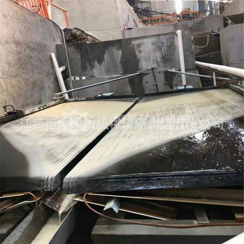 天津海砂精选60槽小槽钢6s摇床锑矿分选尾矿处理成套设备