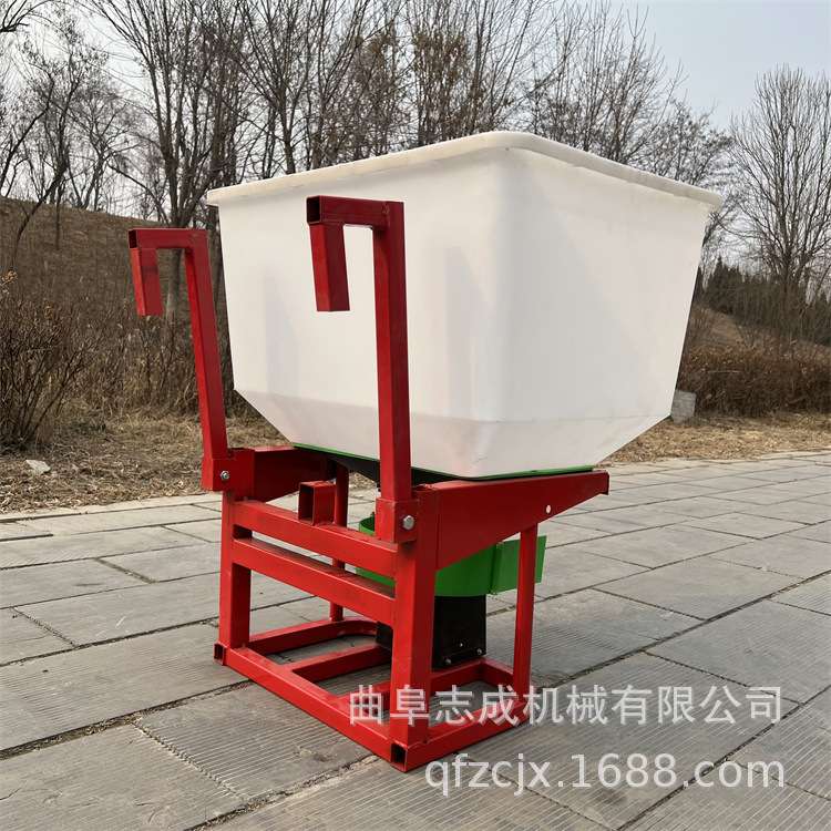 农用插秧机前置撒肥机48V电动三轮后挂施肥器350W大功率电机