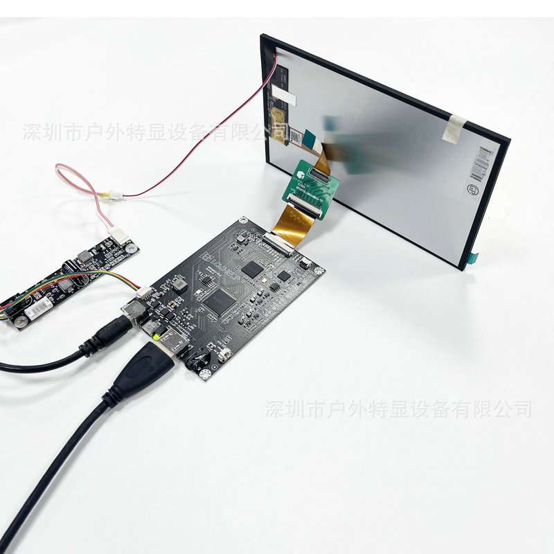 7寸工业IPS全视角2000高亮度显示器1920*1080分辨率工业工控显示