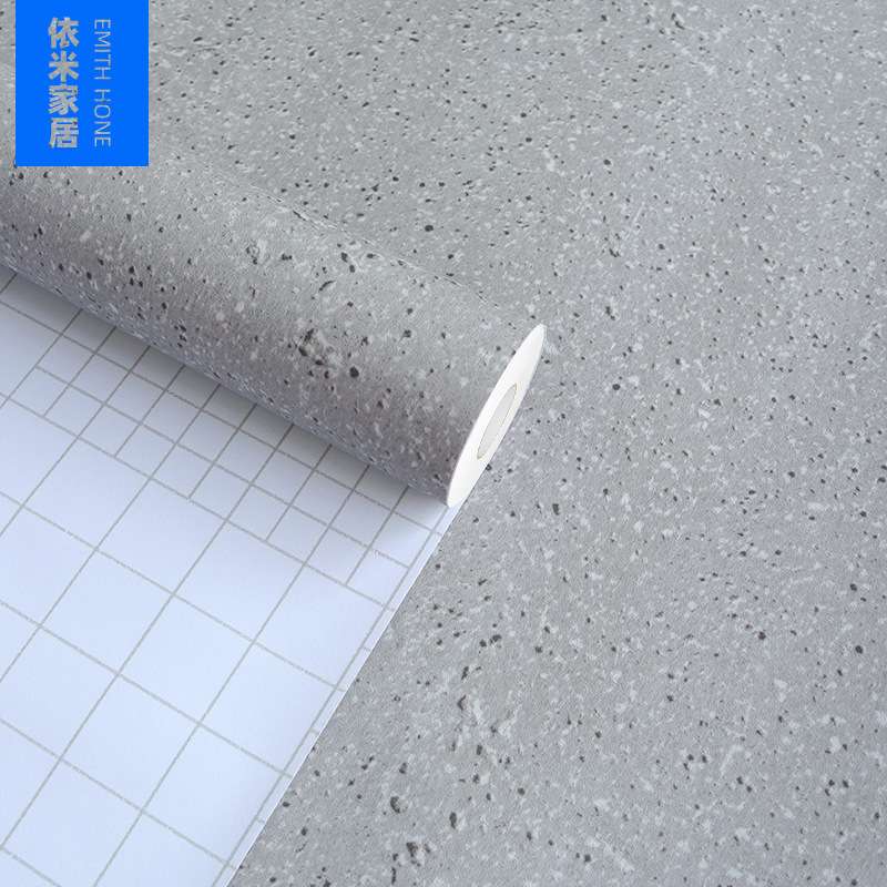 PVC复古水泥墙纸自粘壁纸客厅卧室服装商店个性墙面贴纸HMD9066