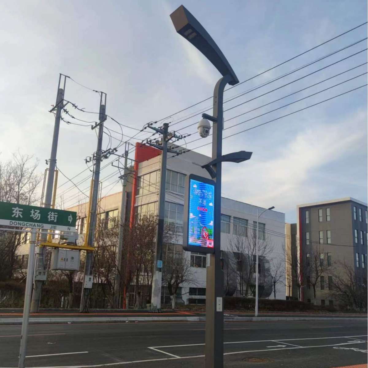 监控杆立杆10米道路监控杆八角信号灯杆 红绿灯立杆卡口L型杆件