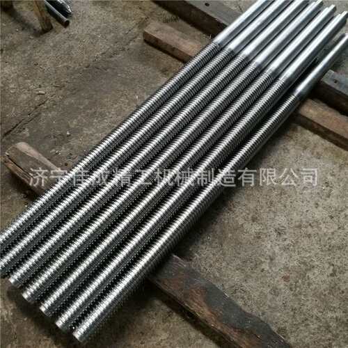 机床丝杆加工Tr30T40T50T60T70T80T90T100正反牙调节传动丝杠