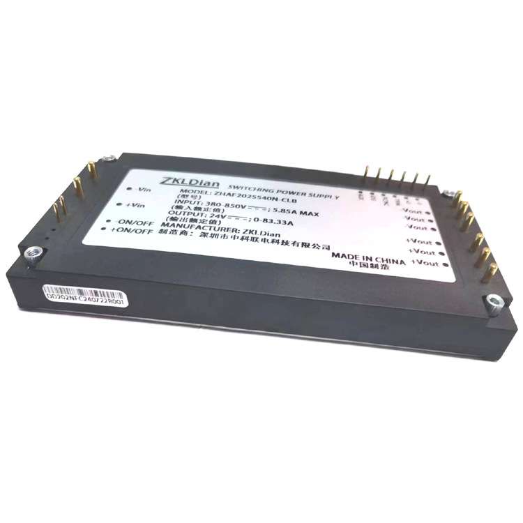 DC/DC750V/24V/2000W 全砖电源 水下机器人电源 封装型开关电源
