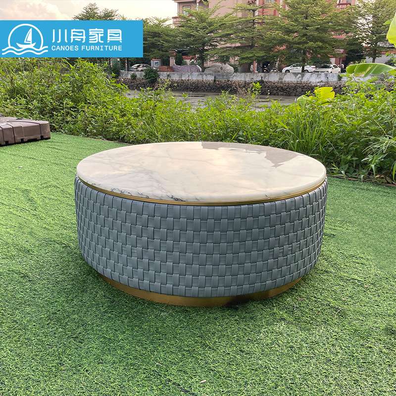 户外藤编沙发庭院阳台花园桌椅休闲猫窝茶几躺椅三件套组合家具