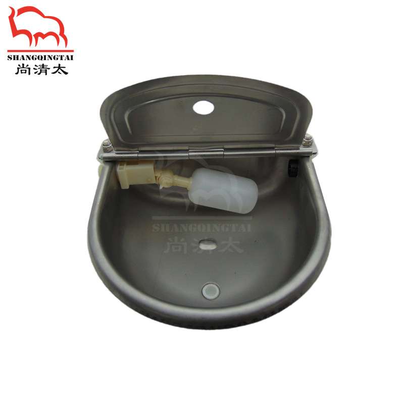 牛用不锈钢饮水碗 带清洗口饮水器 牛舍水线设备喝水器材畜牧养殖