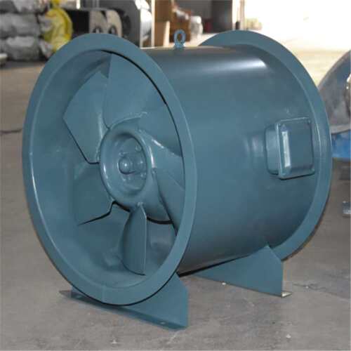 防爆低噪声斜混型轴流风机JSF-M-400-EX 3636m3/h 0.37kw 175pa