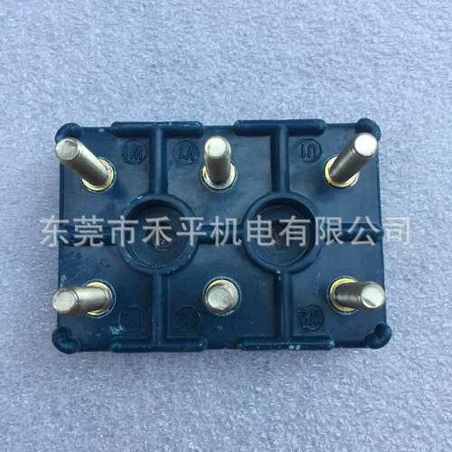 ABB电机配件M2BAX180MLA4 18.5KW接线柱 长78mm宽55mm高35mm现货
