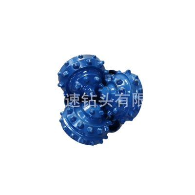 油田钻井机械配件口径152.4mm镶齿牙轮钻头6英寸橡胶滑动轴承钻头
