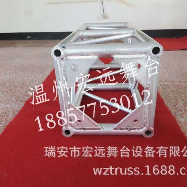 桁架 400铝板舞台灯光架子温州瑞安工厂三角型灯光展架