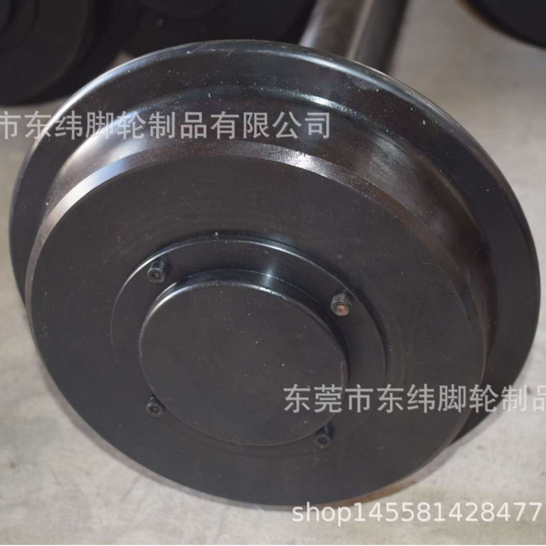 加工各种H型轨道轮 双边钢轮铁路钢轨槽钢轮火车导轨轮承重3~15吨