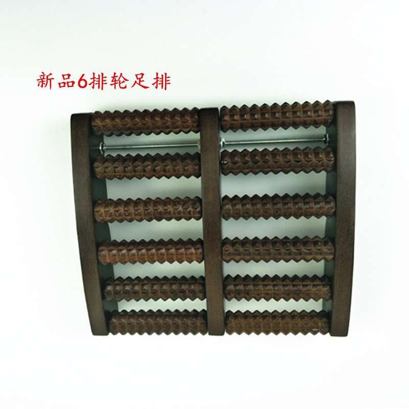 鸡翅木脚底按摩器 足底按摩器 按摩器木质 滚轮按摩 多规格
