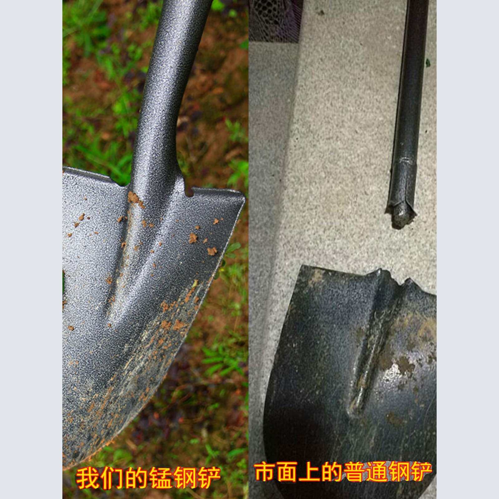 挖土铲子儿童种树园艺种菜锰钢家用种花铲赶海挖沙铲农用铁锹户外