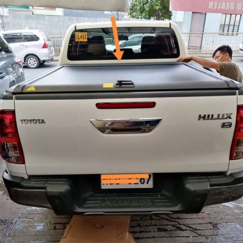 跨境猛禽F150 ram 1500 ranger hilux dmax triton皮卡后箱卷帘盖