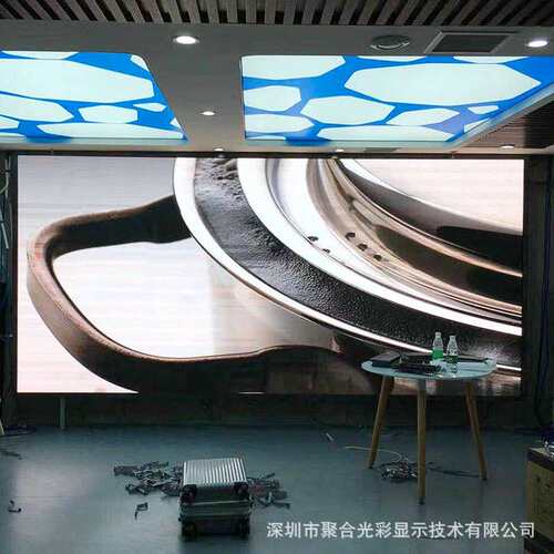 led显示屏全彩屏电子屏P2p4室内会议室高清大屏幕舞台展厅广告屏