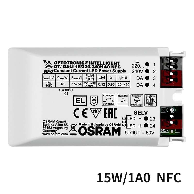 恒流欧司朗dali调光电源osram平板灯35W室内led驱动面板灯LED驱动