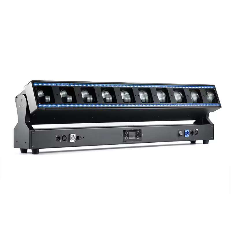 广州大功率10X60W led长条摇头矩阵灯舞台灯全彩RGBW光束调焦染色
