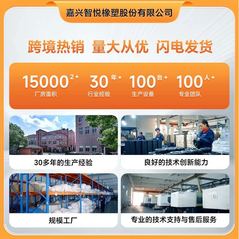 10寸高档清洗机轮子空压机脚轮不震动发电机塑料轮辐双轴承耐用滚