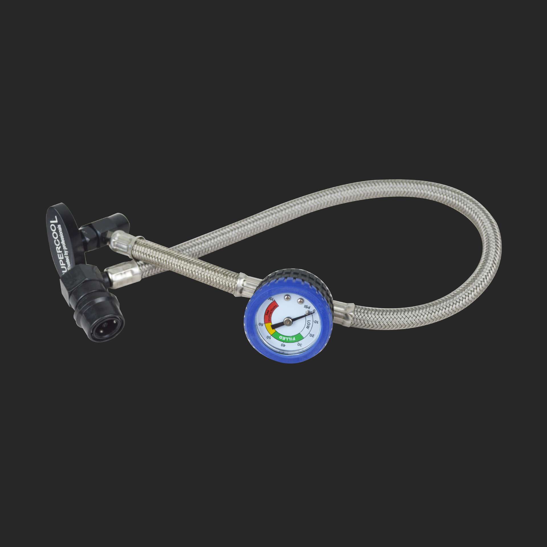 134a加注工具/冷媒加注器/冷媒加注工具带表头开瓶器和快速接头